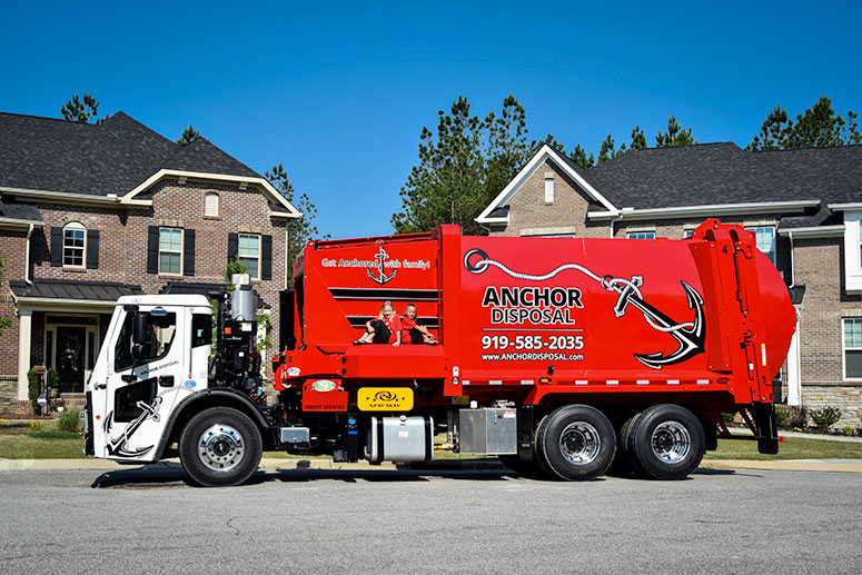 New Anchor Disposal Truck